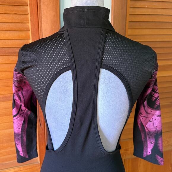 Vintage Lip Service Hyper Intelligence Cyber Goth Industrial Purple Dress - Picture 9 of 14